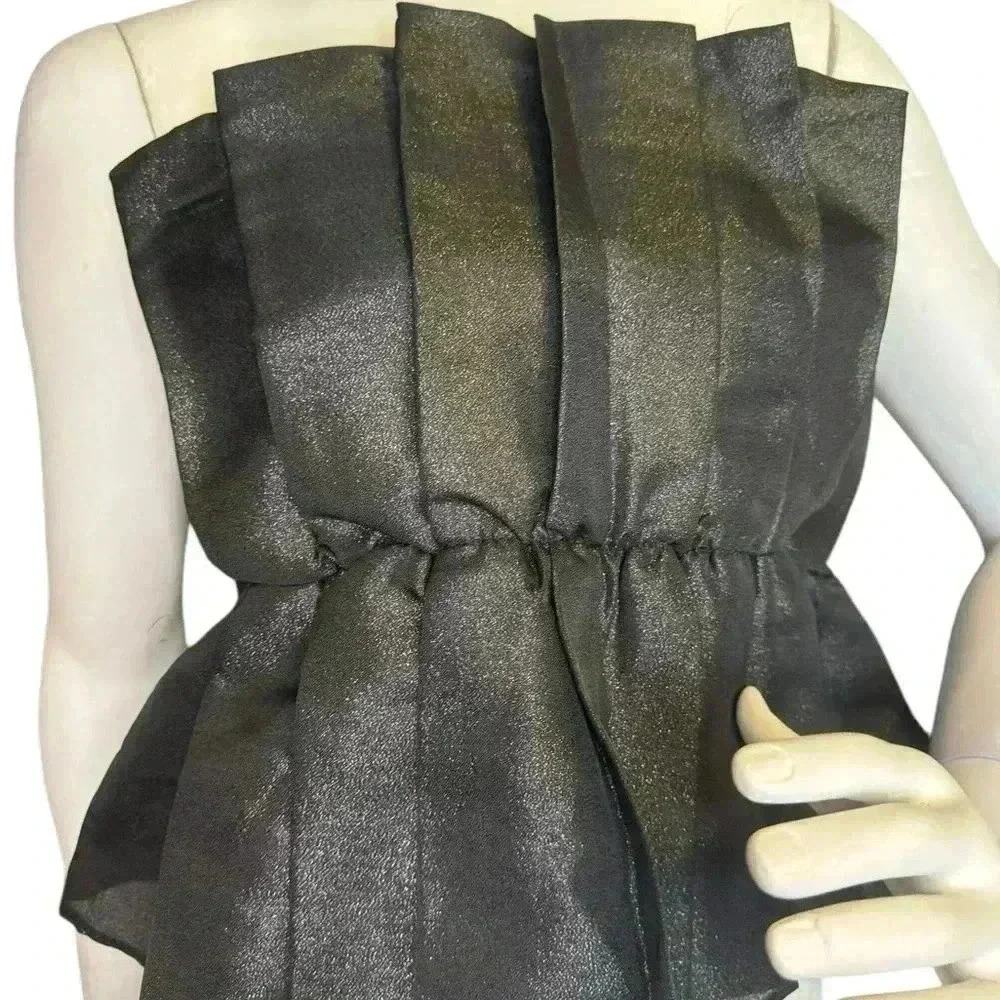Do+Be Ruffle Tube Top Size Medium. - Picture 3 of 9